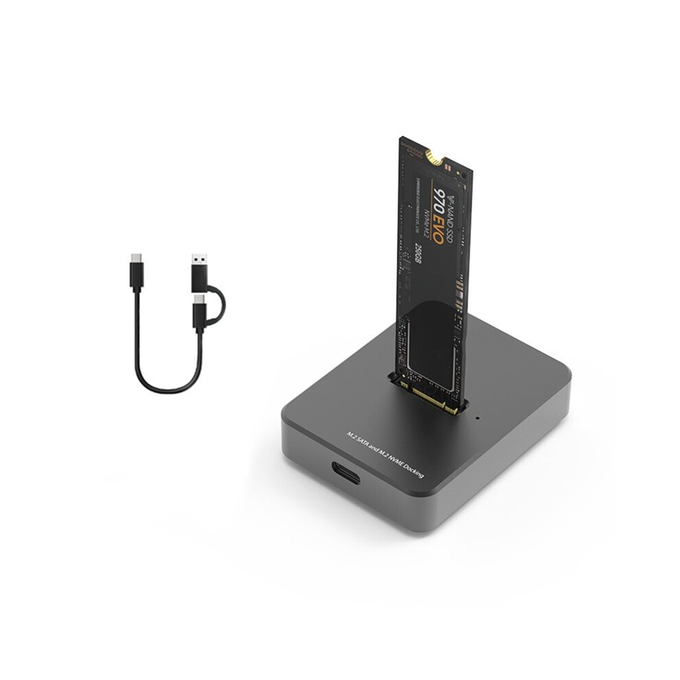 M.2 Nvme/ Docking Station Usb3.1 Gen2 10Gbps Ssd Drive External Reader Supports 2280 2260 2242 2230 Ssd 4711704489195