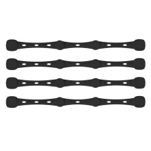 4pcs Air Fryer Magnet Silicone Buckle Fryer Magnets for Parchment Paper Liners for Holding Down Air Fryer to Burn B