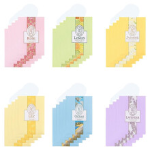Aromatherapy Wardrobe Fresheners: 6 Scented Sachets with Natural Fragrances for Home and Travel