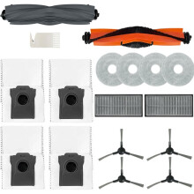 Accessories Set for L10s Ultra Gen 2 / L10s Pro Ultra Heat / X30 Ultra,Rubber Main Brush,Main Brush, Mop Pads