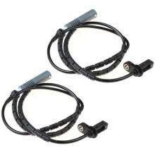 2PCS Rear ABS Wheel Speed Sensor 34526762466 for  E81 E87 E88 E90 E91 E92