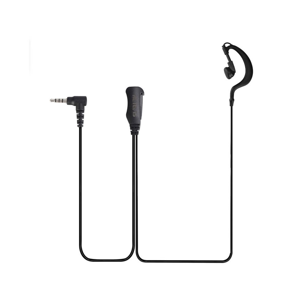 Retevis Eey002 Earhook Earpiece 3.5Mm Single Needle Earphone With Ptt Microphone For Rt22p/Rt622p/B3h/B63h 6032794236833