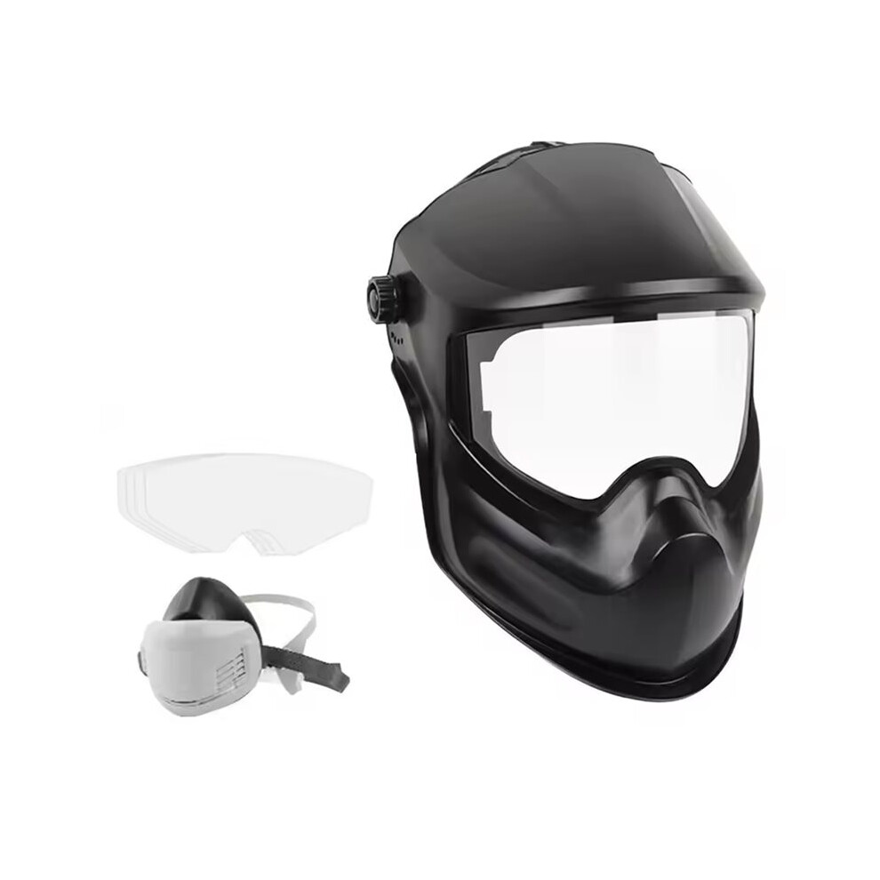 Welding Helmet With Large Viewing Area For Arc Pipeline Stick Grinding Cutting 6031353616239