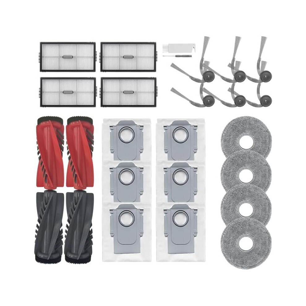 Saros 10R Accessories Kit Replacement For Saros 10R/Qrevo Curvx Robot Vacuum Brush Filter Mop Bags 4711967961513