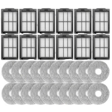 For X70 / DEM-X70 Vacuum Parts HEPA Filter Mop Cloth Replacement Accessories