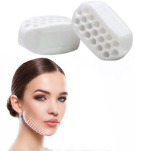 Jaw Exerciser for Men and Women Chew Style Jawline Trainer Double Chin Reducer 2pcs
