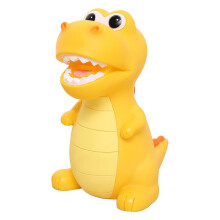 Dinosaur Piggy Bank for Kids Boys, Unbreakable Plastic Coin Bank, Cute Gift for Birthday or Christmas