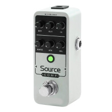 Source Compressor 1176 Studio Compressor Guitar Effects Pedal Analog Buffered-Bypass QSS-27