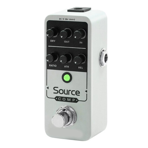 Source Compressor 1176 Studio Compressor Guitar Effects Pedal Analog Buffered-Bypass QSS-27