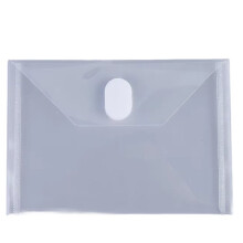 30pcs/Lot Transparent Envelope Plastic File Bag Document Filing Storage Bag Student Large Capacity Contract Office A7