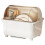 Large Capacity Kitchen Bowl Storage Organizer Dish Shelf Dustproof Drainage Storage Box Draining Dish Dryer Kitchen A 1