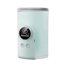 Multifunktionaler USB-Babymilchwärmer mit Intelligenter Temperaturregelung, Wärmeschutzfolie und Flaschenwärmerhülle B