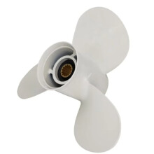 11 3/4x10-G Boat Propeller 25-60HP Boat Outboard Propeller 3 Blades 13 Tooth for Propeller 663-45954-01-EL