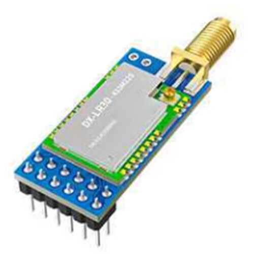 DX-LR30 SX1262 Chip Development SX1262 LoRa Module RF Module 8km 22dBm UART LoRa Spread Spectrum Technology 433M22SP