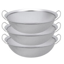 60-Mesh Stainless Steel Paint Strainer for 5-Gallon Buckets - Ideal for Smooth Paint Filtration (3-Pack)