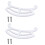 2pcs Acrylic Perch for Bird Buddy  Bird Feeder Compatible Accessory Enhances Bird Watching Experience 1