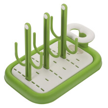 Bottle Drying Rack with Efficient Airflow and Quick Drainage, Compact Portable Stand for Bottles and Cups