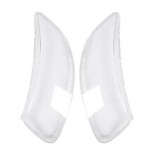 1Pair Car Clear Lens Shell Cover Front Headlight Cover Replacement for Santa Fe 2008 2009 2010 2011 2012