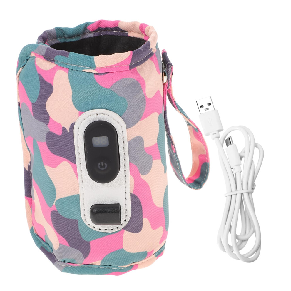 Baby Bottle Warmer Bag Keeps Milk Warm, Insulated Travel Thermal Pouch with Universal Bottle Fit