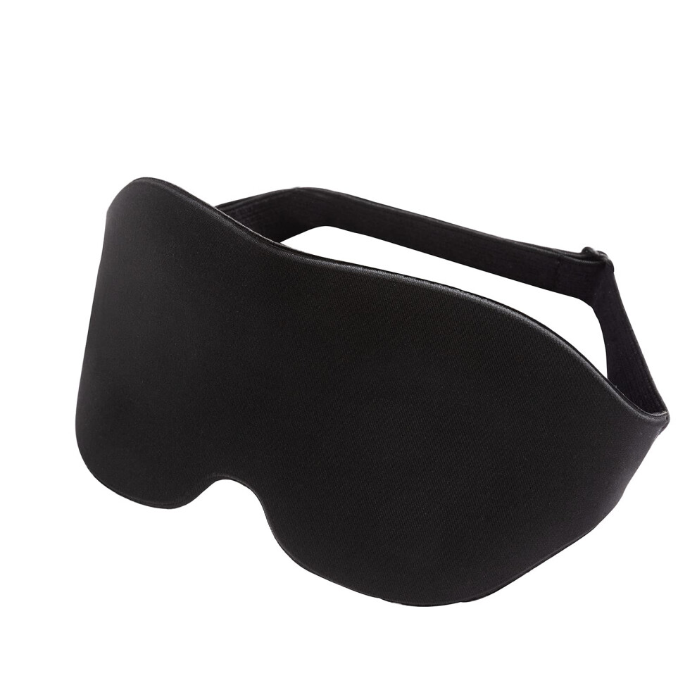 3D Contour Memory Foam Sleep Mask Zero Pressure Blackout Eye Mask for Travel Naps Shift Work