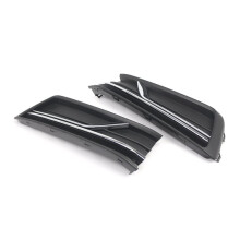 Front Bumper Fog Light Lamp Grille Cover 561854661L 561854662G for B8 2016 2017 2018 Accessories