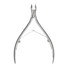 Professional 3 in 1 Cuticle Nippers and Remover with Pusher, 7mm Precision for Manicure
