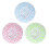 Shower Cap Women Reusable Waterproof Bath Shower Cap 6 Pack Set 1