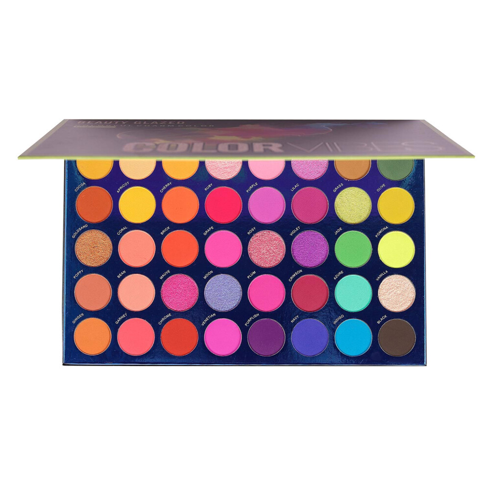 40 Color Eyeshadow Palette Matte and Shimmer  Pigmentation Long Lasting Waterproof