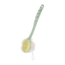 2 Pack Back Scrubber for Shower, 14in Soft Nylon Body Brush with Long NonSlip Handle for Men and Women (Green)