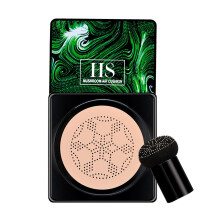 Air Cushion CC Cream with Mushroom Head Puff, Long Lasting Moisturizing BB Cream Foundation