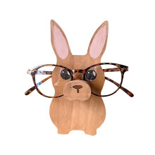 Wooden Animal Glasses Holder Multicolor1pc