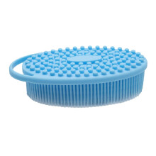 Silicone Body Scrubber Bath Brush DualSided Exfoliation Gentle Scalp Massage for Men Women Kids
