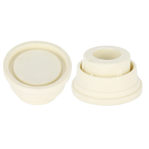 2Pcs Pool Ladder Rubber Plug Set, Durable Rubber Cushion Stops, Surface Protection Bumper, Easy Install