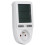 Smart Power Socket Digital Power Meter ABS Rechargeable Battery 40mAh 7