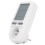 Smart Power Socket Digital Power Meter ABS Rechargeable Battery 40mAh 8