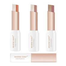 6 Colors Waterproof Eyeshadow Stick Set, Smooth Cream Shimmer Pencil with Rotation Control