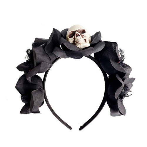 Halloween Spider Flower Headband Multicolor Cloth2Pack