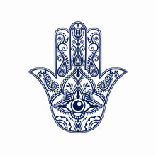 Realistic Temporary Tattoos for Adults Hamsa All Seeing Eye Waterproof 1015 Days 4 Sheets