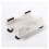 White PC Tower Stand Adjustable Width 59 Inches CPU Holder with Wheels DustReducing Elevated Design 1