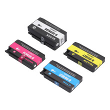 4 pezzi di cartucce di inchiostro ad alta capacità per Officejet Pro 251dw, 8600, 8610, 8620, C M Y BK