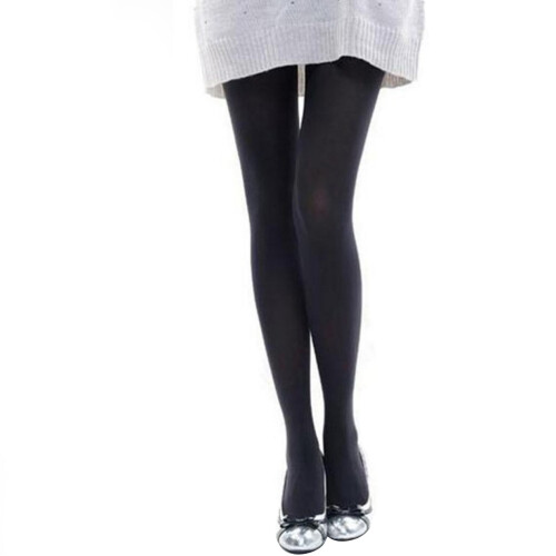 Zwarte Elastische Vrouwen Pantyhose Tights