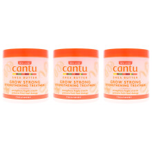 Shea Butter Grow Strong Stärkungskur von Cantu – 170 ml – 3er-Pack