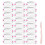 24 Eyebrow Stencil Shaping Kit with Razor, Reusable Templates for Fast Brow Shaping Multiple Styles 1