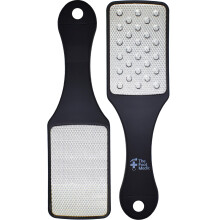 3 in 1 Foot File Callus Remover, Double Sided Pedicure Rasp with Curved Handle for Wet or Dry Use