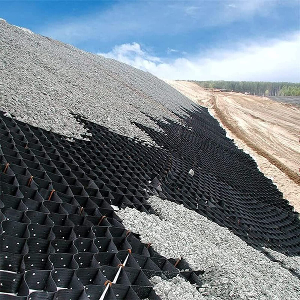 Hdpe Geocell Grid Gravel Stabilizer 5Cm Height Ground Stabilizing Grid For Driveway Slopes 2M X 5M 9073542594680