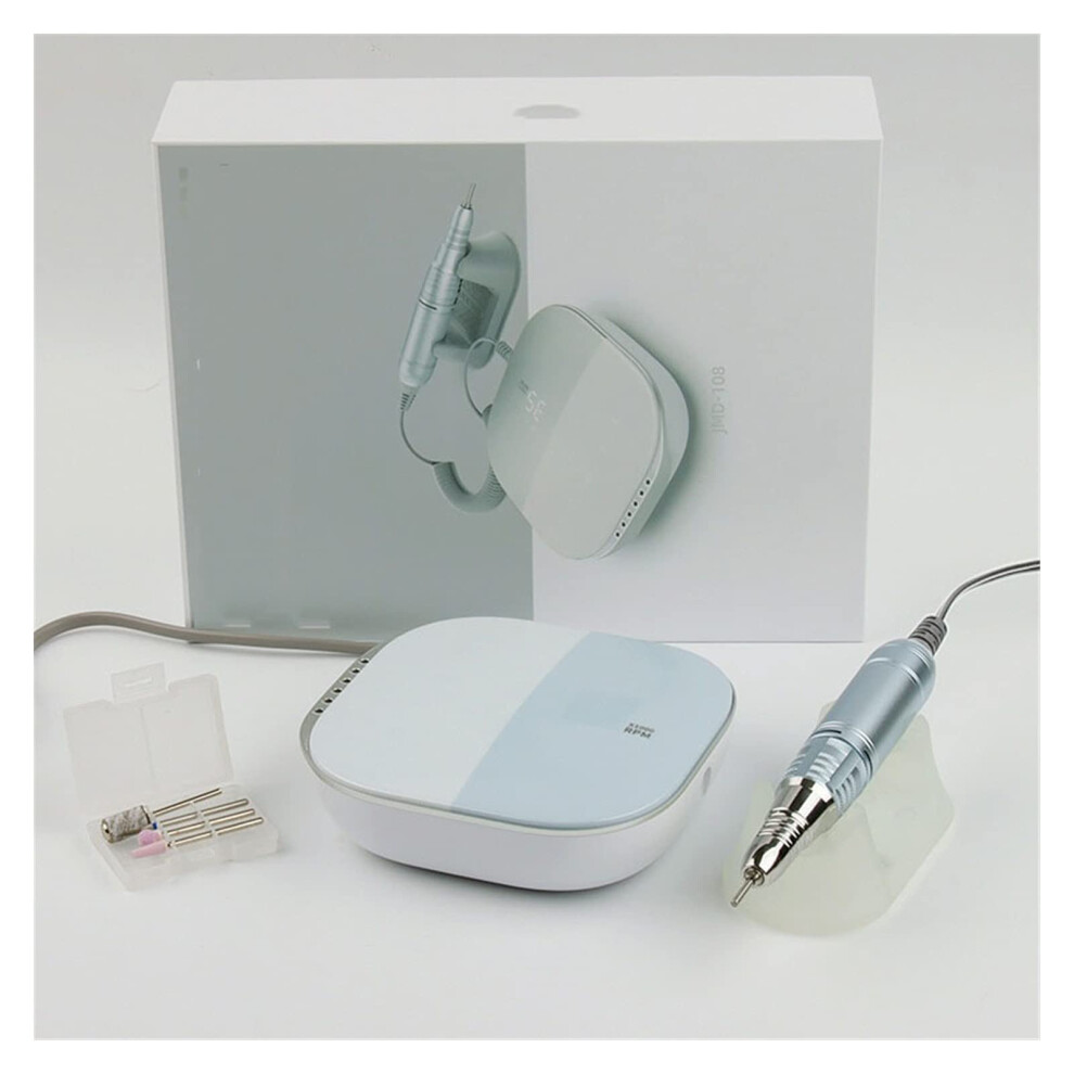 Electric Nail Drill 35000 RPM with HD Display, Low Noise Professional Nail File for Manicure