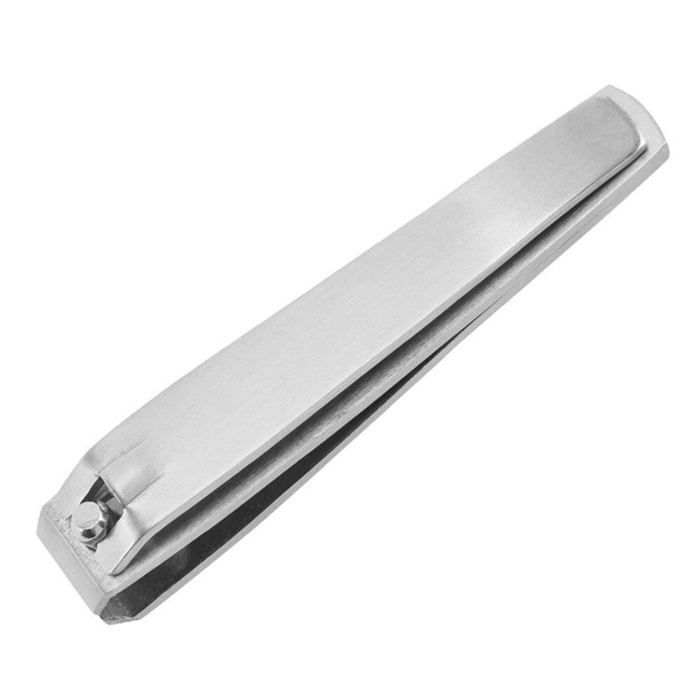 Silver Stainless Steel Nail Clipper Set For Fingernails And Toenails, Ergonomic Grip, Sharp Rust Resistant Blades