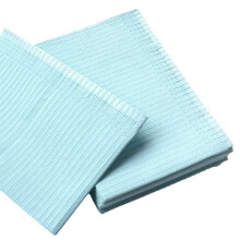 5Pcs Disposable Nail Table Mats Waterproof Lint Manicure Protection Pads Foldable Blue