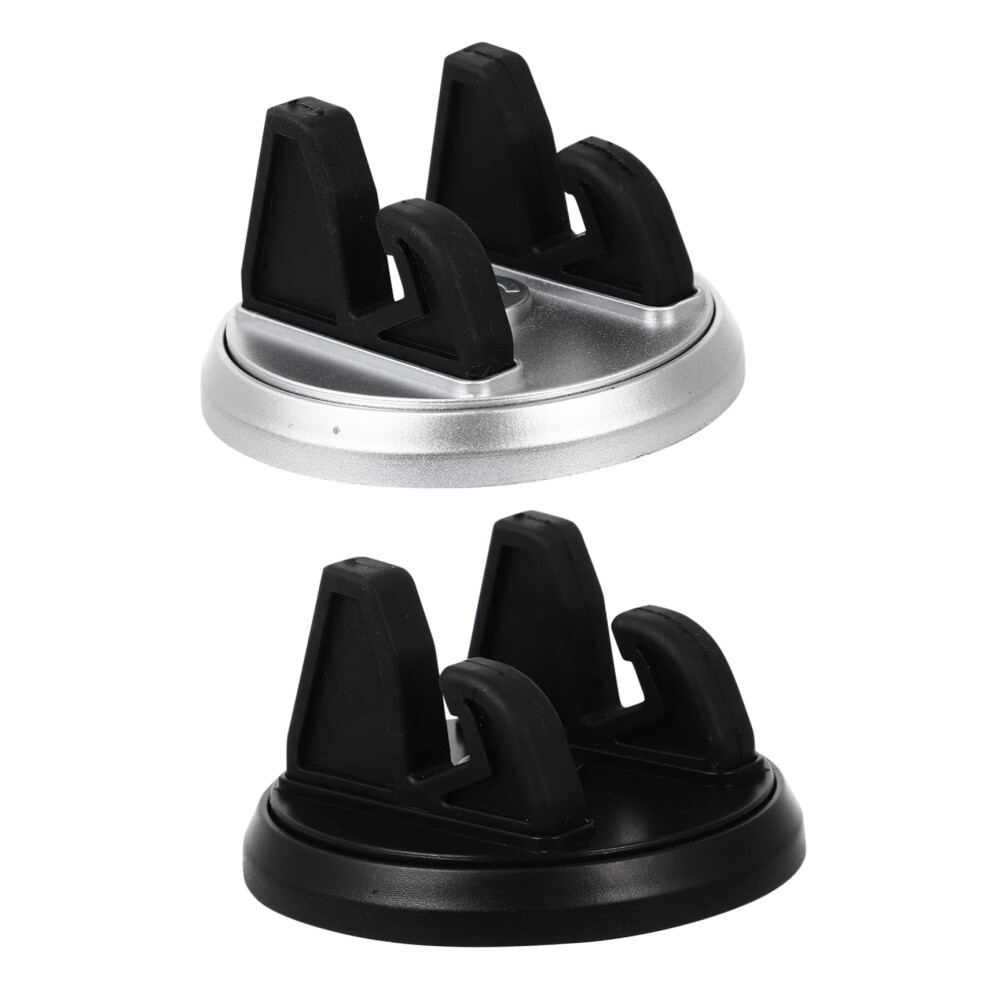 4Pcs Rotating Car Phone Holder For Dashboard, Stable Mount For Safe Driving In Cars And Trucks 9330225915638