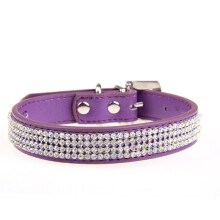 S PU Pet Dog Collar Met En Stevige Bevestiging